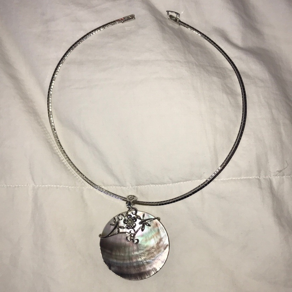 Raw pearl “like” necklace